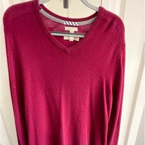 Red vneck bought at Nordstrom